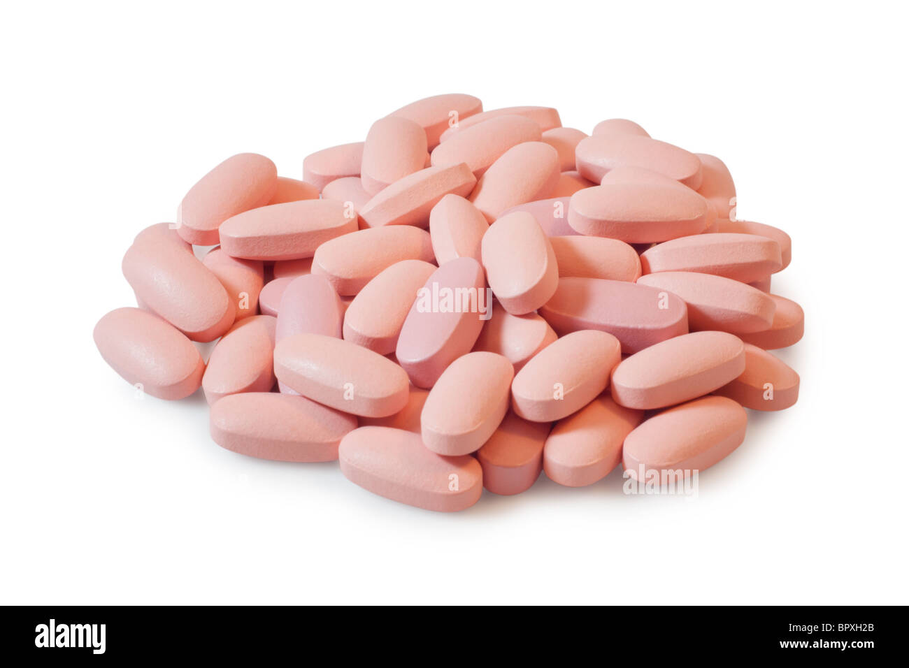 Pink Pills Isolated High Resolution Stock Photography And Images Alamy