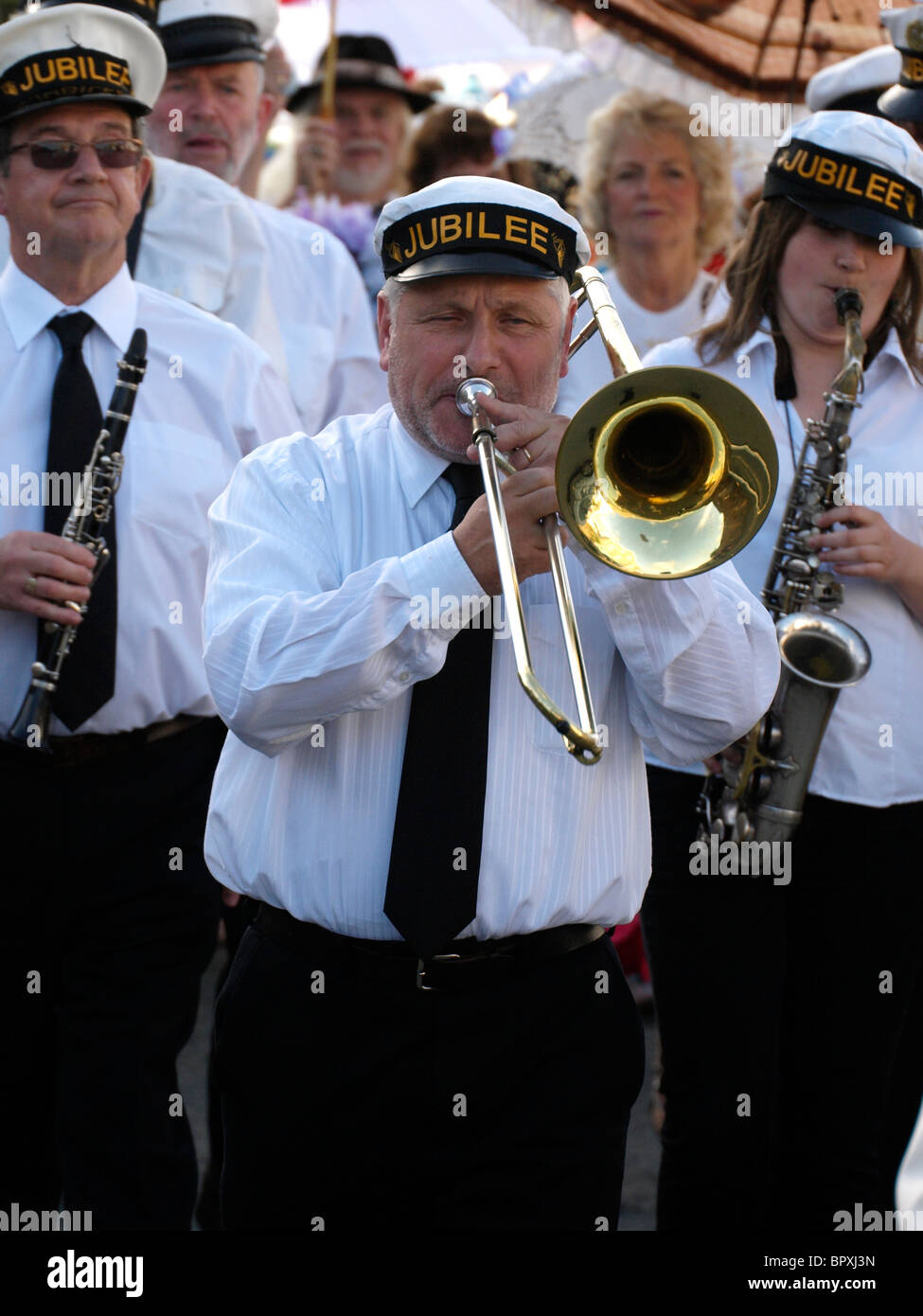Jazz trombone player hires stock photography and images Alamy
