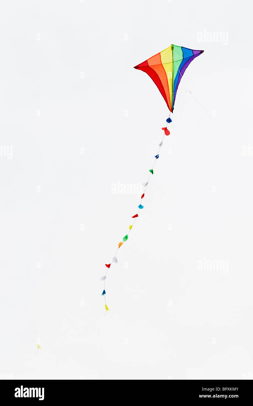 A colourful kite. Stock Photo