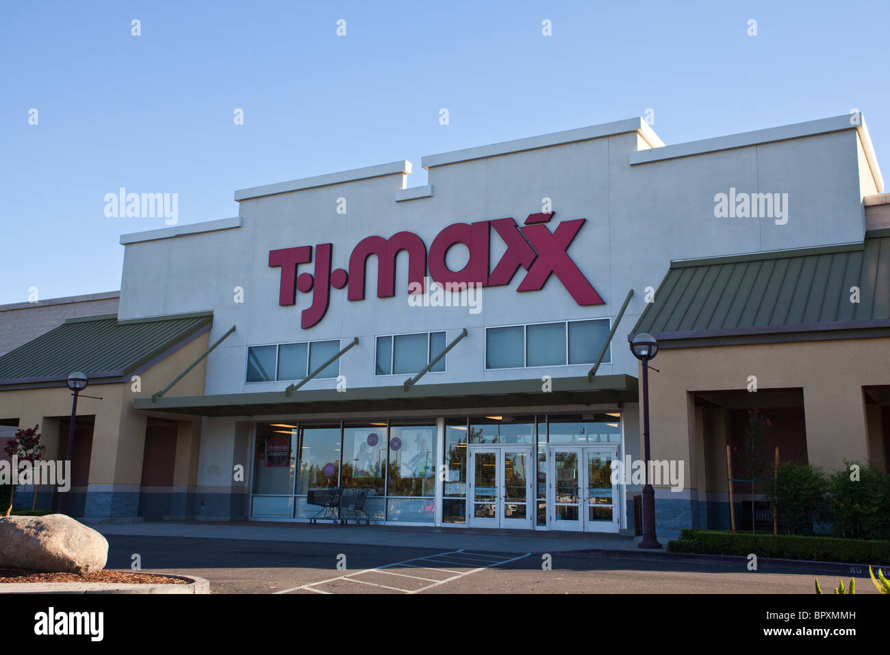 TJ Maxx store Stock Photo Alamy