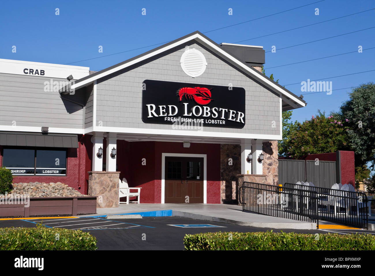 Red Lobster restaurant Stock Photo