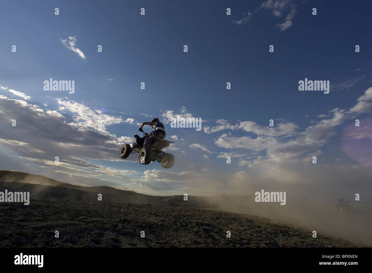 Off road vehicle excitement. Stock Photo