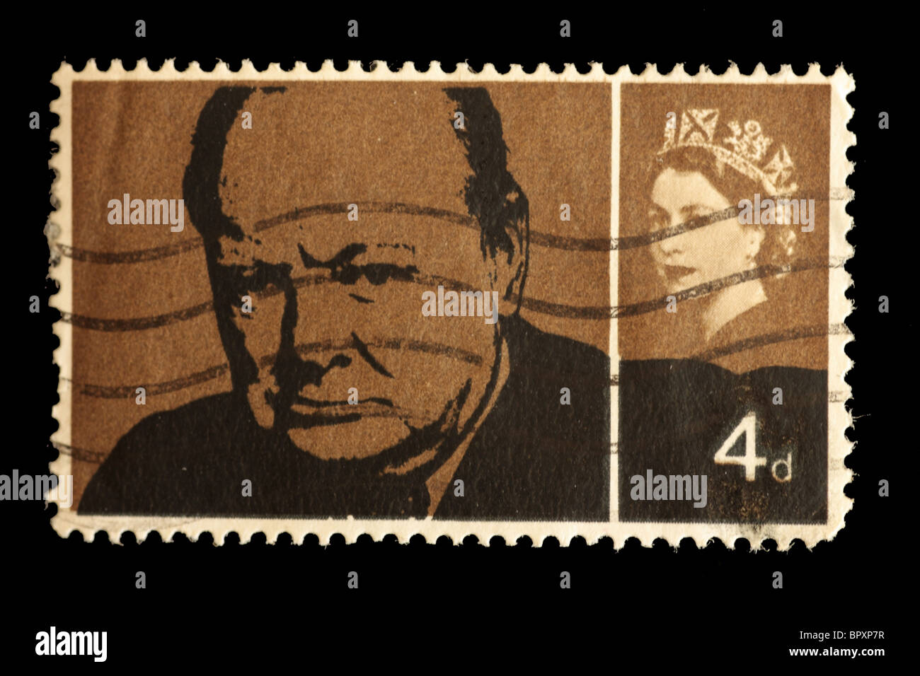 4d postage stamp hi-res stock photography and images - Alamy