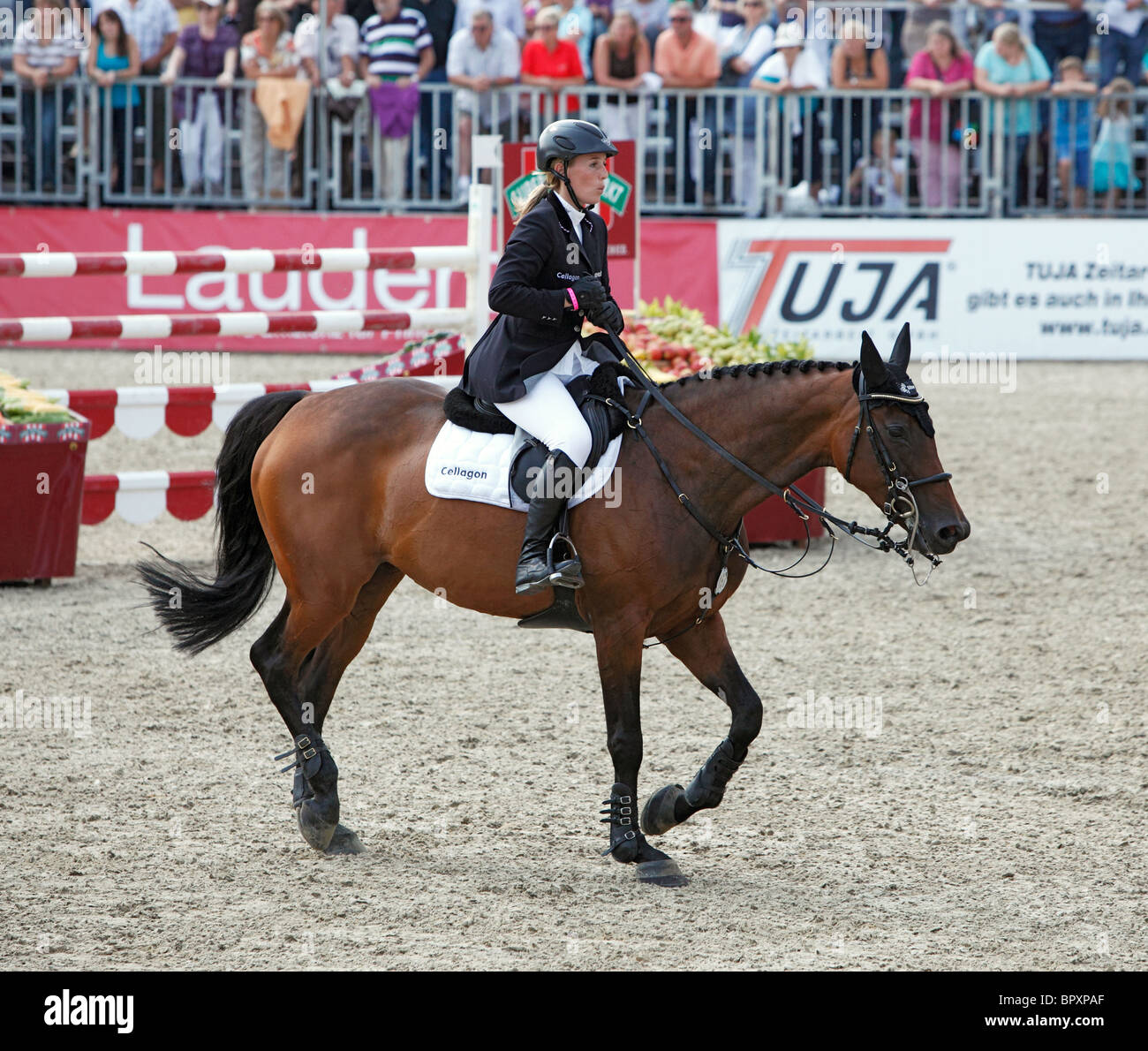 equestrian sports, German championships jumping and dressage 2010 in