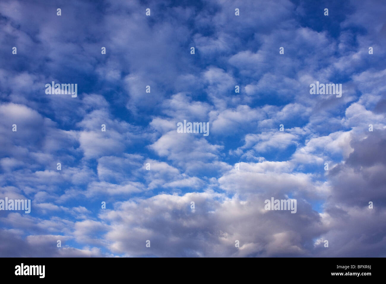 Clouds in blue sky Stock Photo
