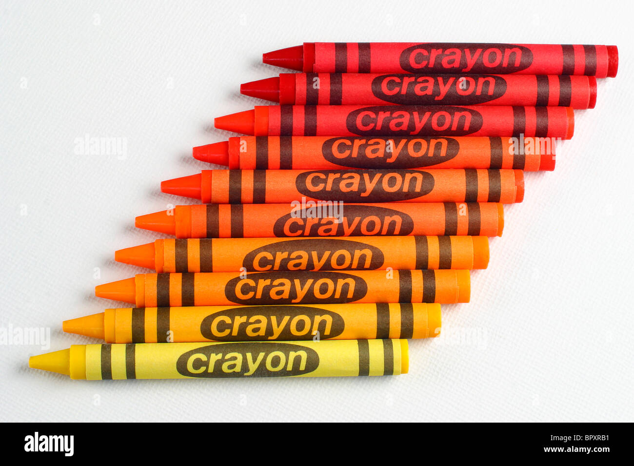 Crayola crayons crayon red hi-res stock photography and images - Alamy