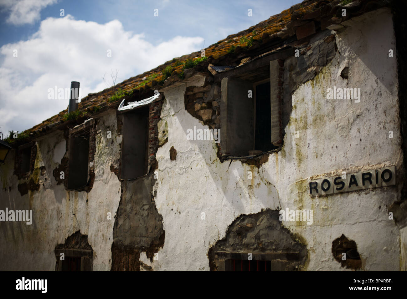 A derelict house in southern spain Stock Photo Alamy
