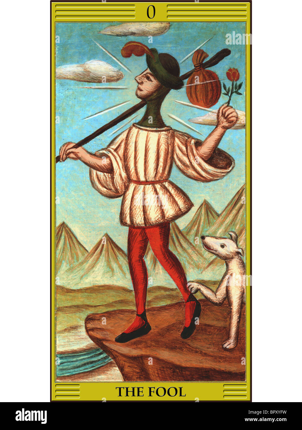 Fool tarot card hi-res stock photography and images - Alamy