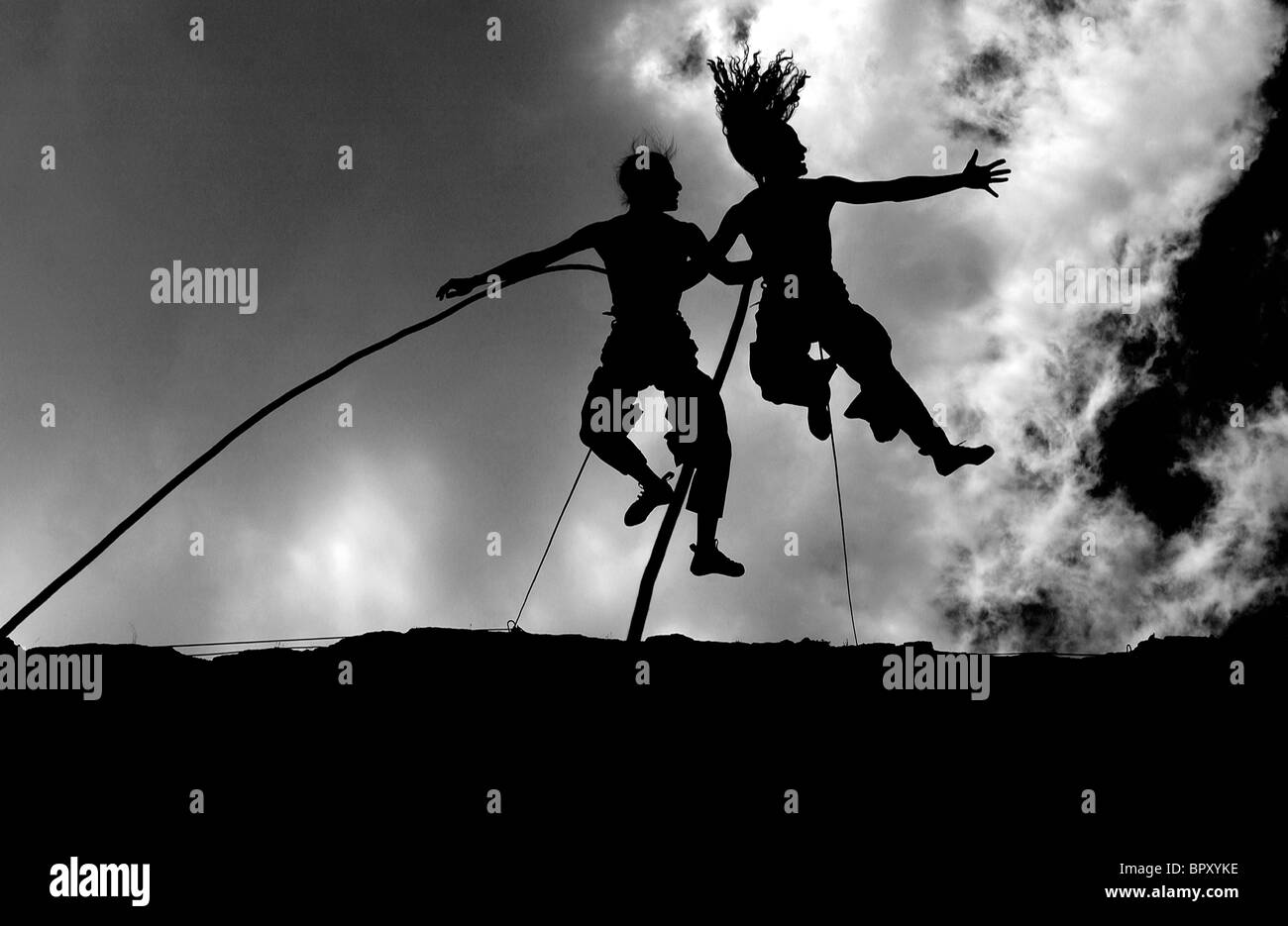 Dance routine group Black and White Stock Photos & Images - Alamy