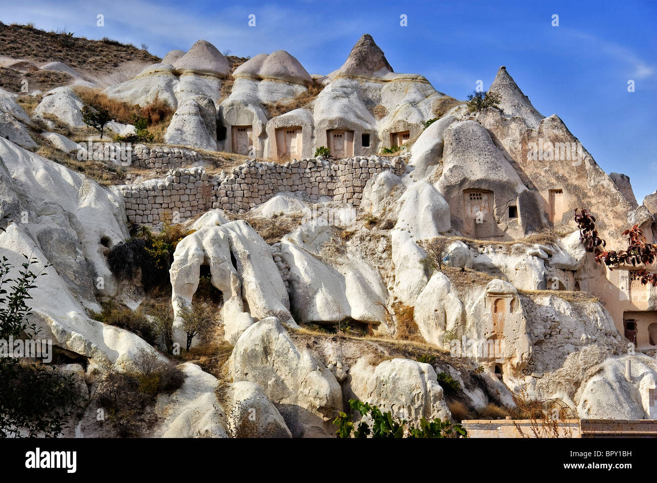 Cave Dwellings Cappadocia Turkey Stock Photo 31326613 Alamy