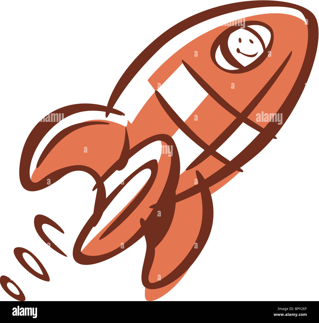Cartoon drawing of a launching rocket Stock Photo - Alamy Cartoon drawing of a launching rocket Stock Photo - Alamy