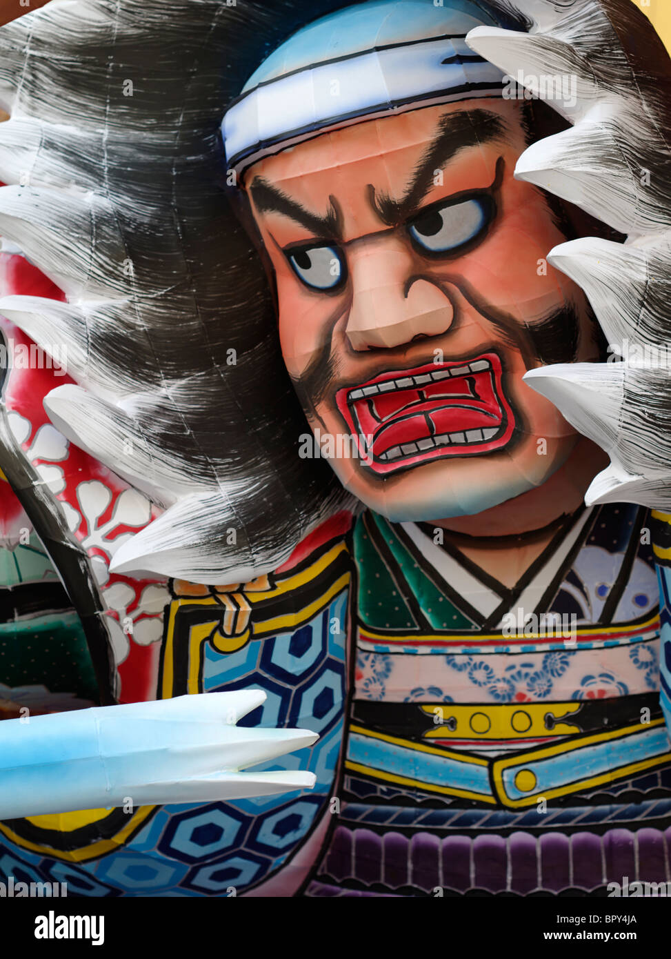 Nebuta Matsuri, Float Festival, Aomori City, Japan Stock Photo