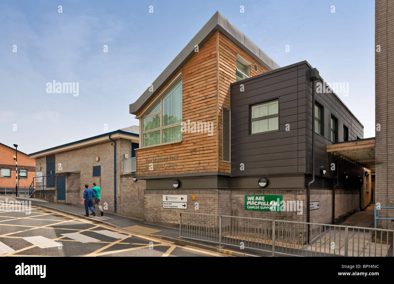 The Mustard Tree Cancer Support Centre at Plymouth Hospital Stock Photo