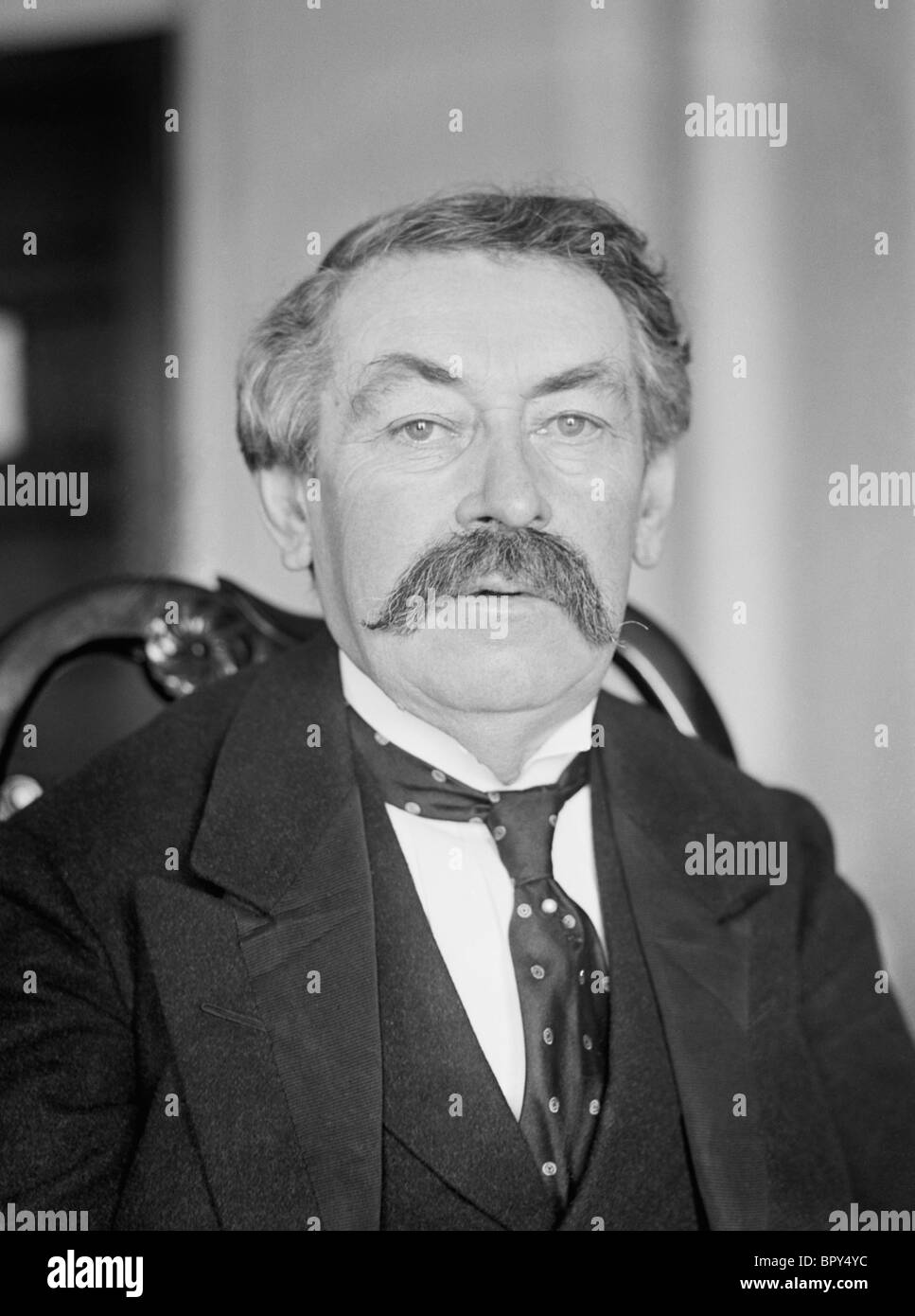 Portrait photo c1921 of Aristide Briand (1862 - 1932) - Prime Minister of France on several occasions between 1909 + 1929. Stock Photo