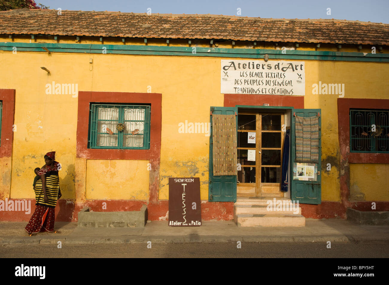 Street in Saint Louis, Saint Louis Senegal, Saint Louis