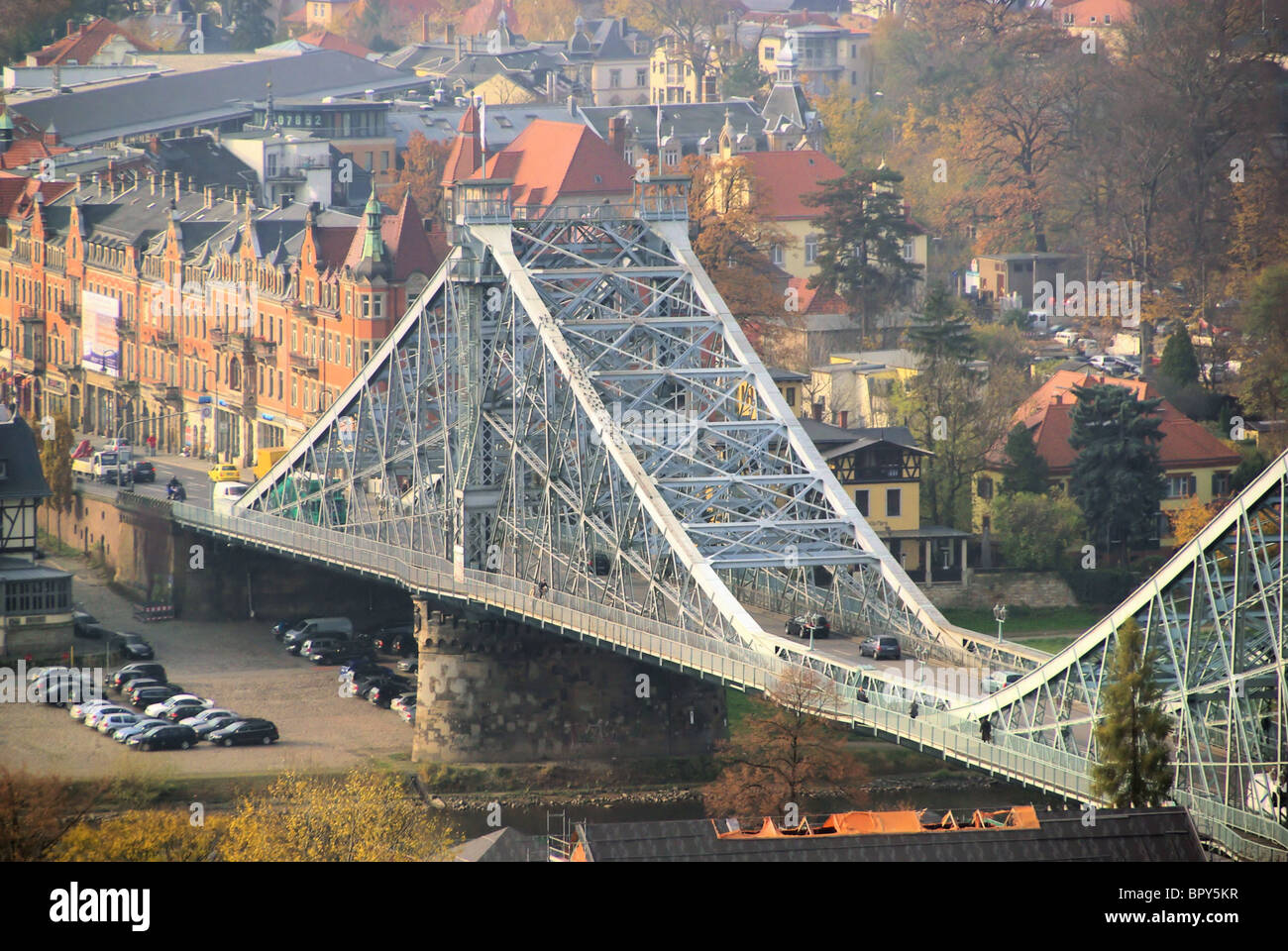 Dresden Blaues Wunder Dresden Blue Wonder 10 Stock Photo Alamy
