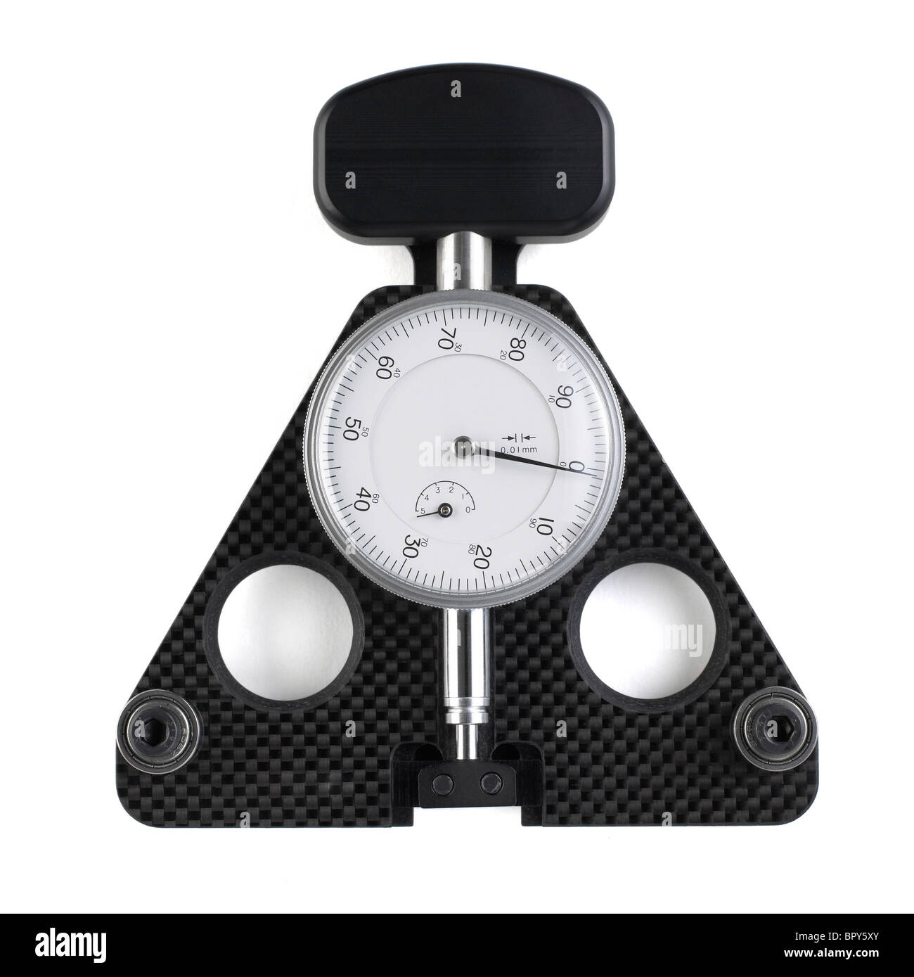 bicycle pressure gauge on a white background Stock Photo Alamy