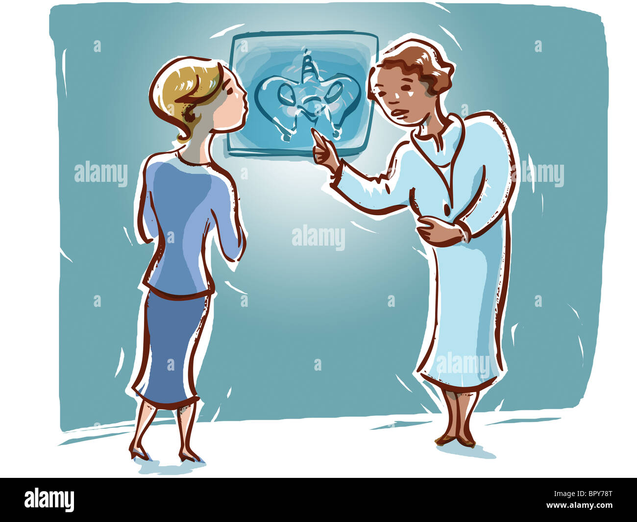 Uterus Diagram High Resolution Stock Photography and Images - Alamy