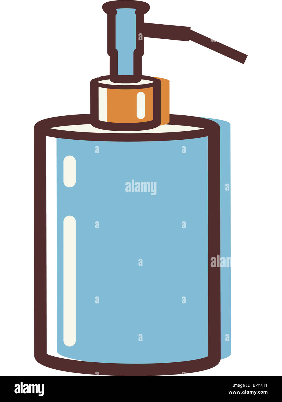 Illustration of a soap pump Stock Photo Alamy