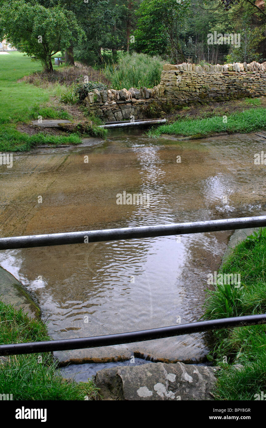 Ford in the village of Broadwell near Moreton in Marsh, Gloucestershire