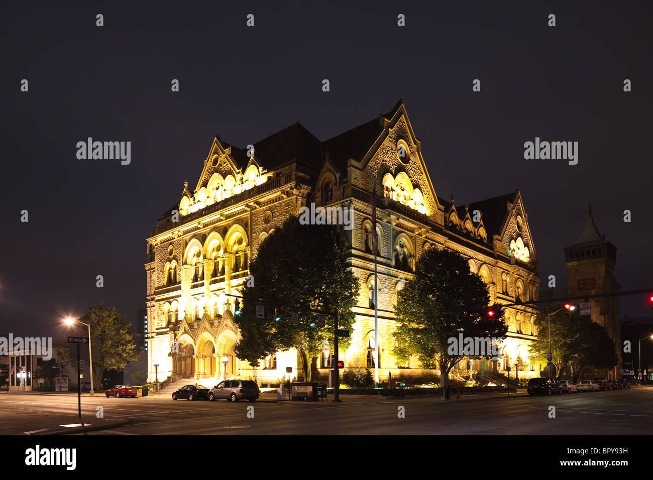 What was once the old Post Office is now the BrickerEckler law office