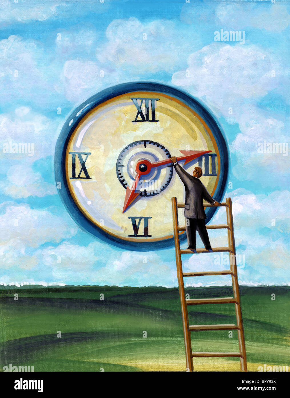 Clocks needles hires stock photography and images Alamy
