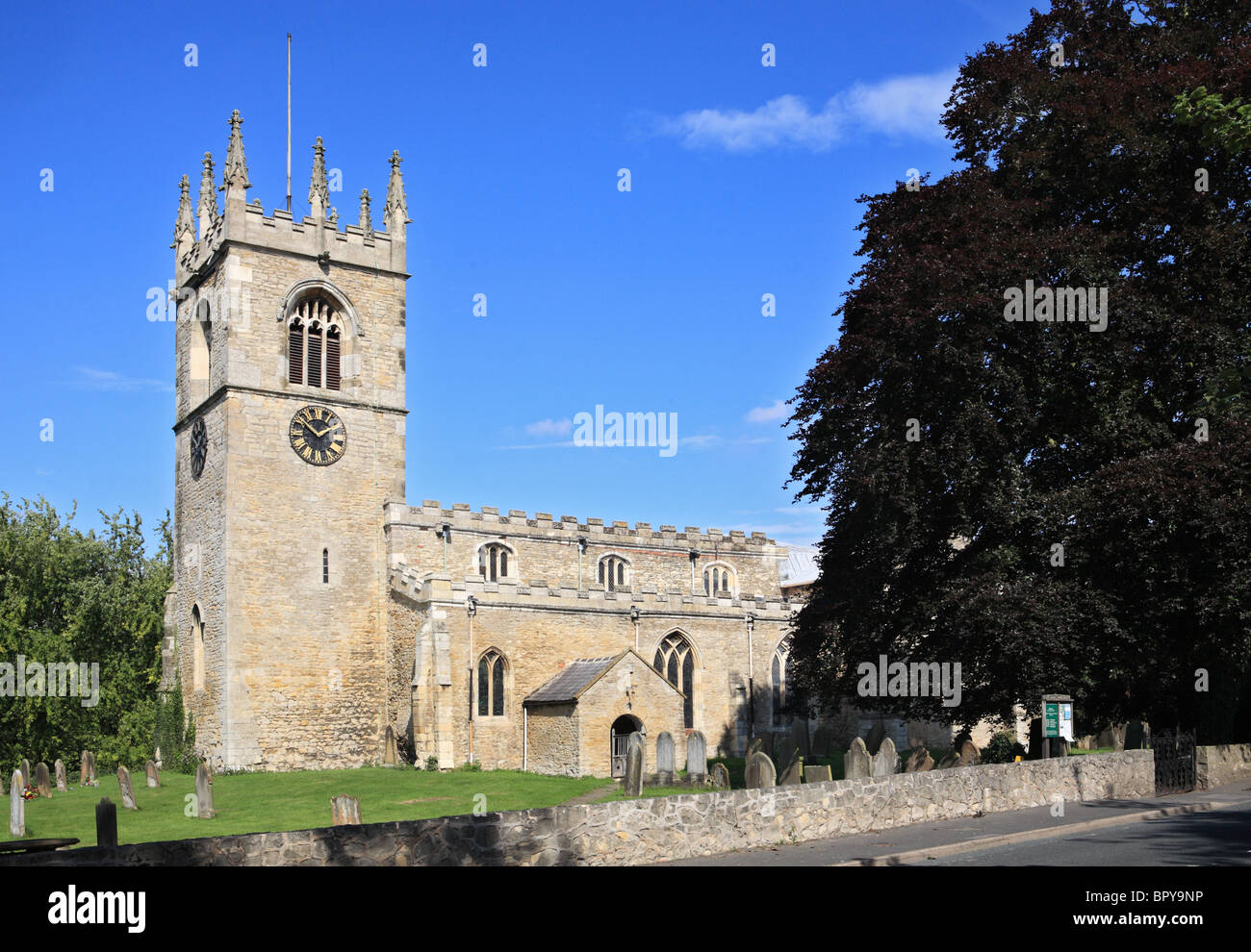 The parish church of All Saints, North Cave, East Riding of Yorkshire