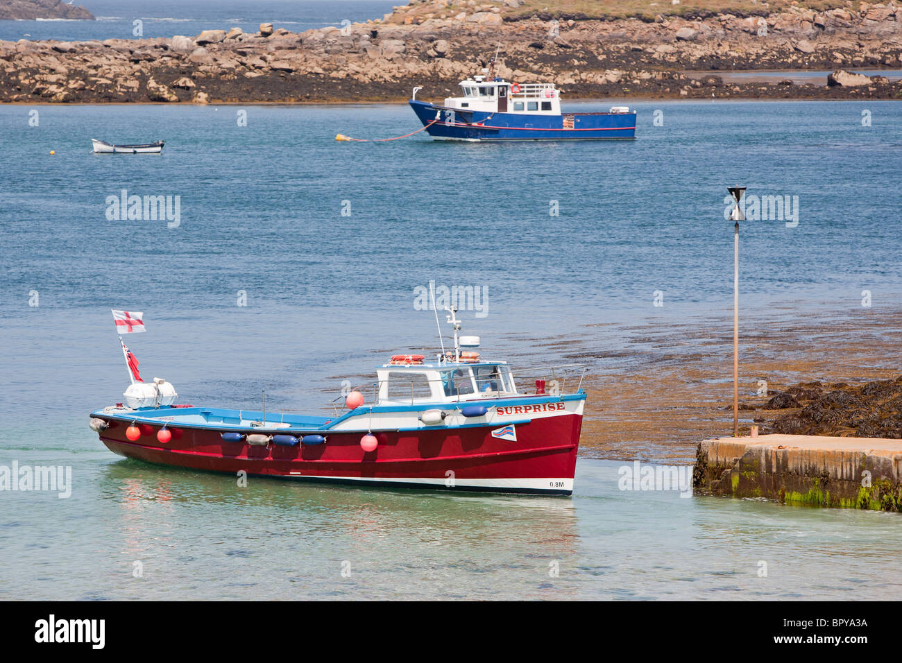 Isles Of Scilly Ferry Stock Photos & Isles Of Scilly Ferry Stock Images