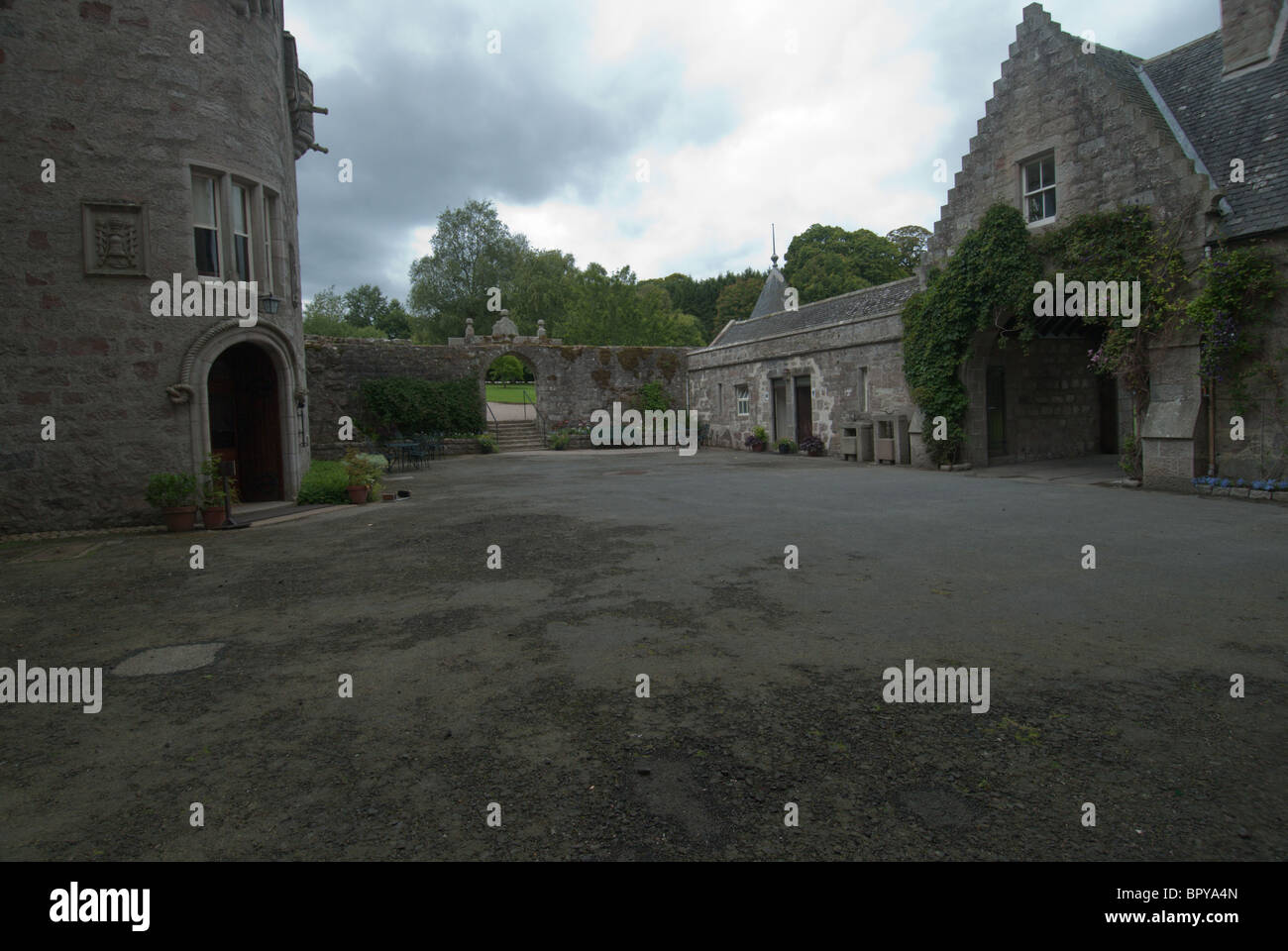 Drum Castle, Drumoak, Aberdeenshire, Scotland Stock Photo Alamy