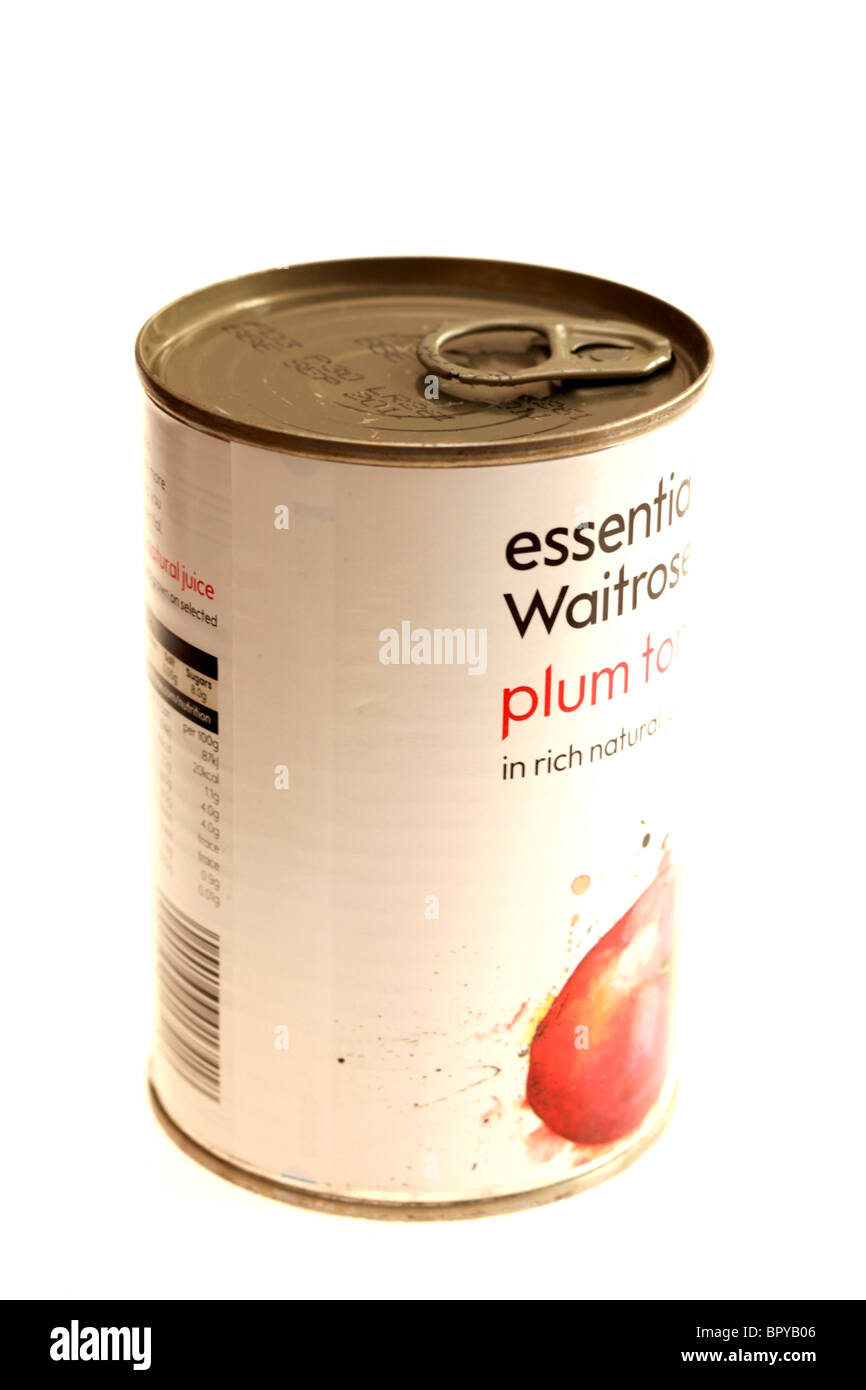 Waitrose Essential Plum Tomatoes Stock Photo Alamy