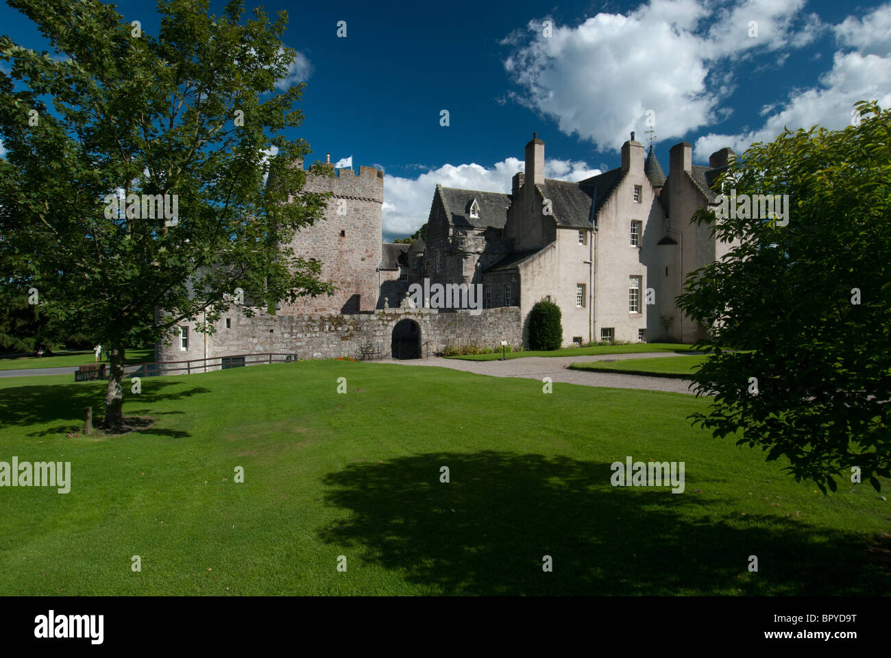 Drum Castle, Drumoak, Aberdeenshire, Scotland Stock Photo Alamy