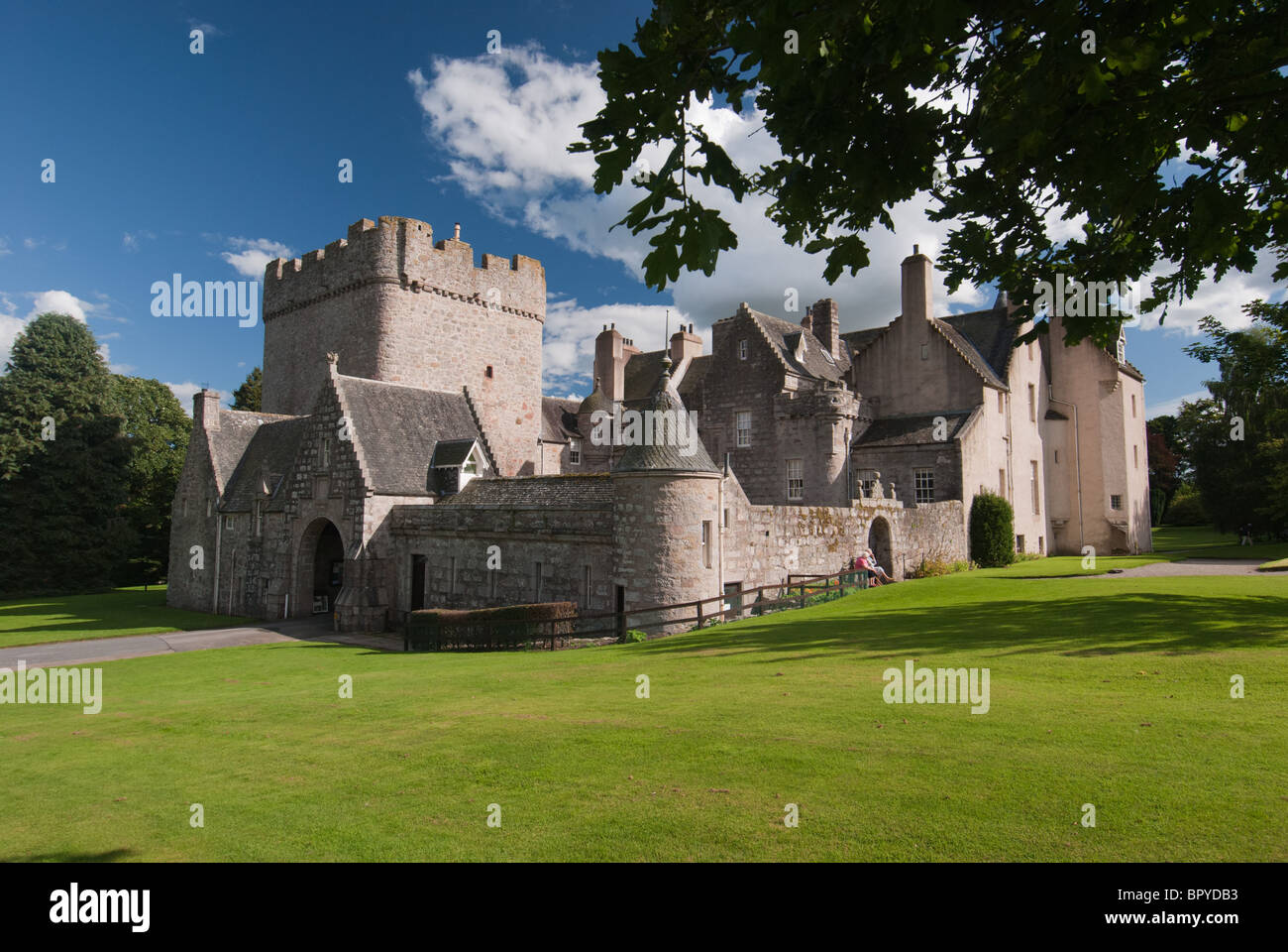 Drum Castle, Drumoak, Aberdeenshire, Scotland Stock Photo Alamy