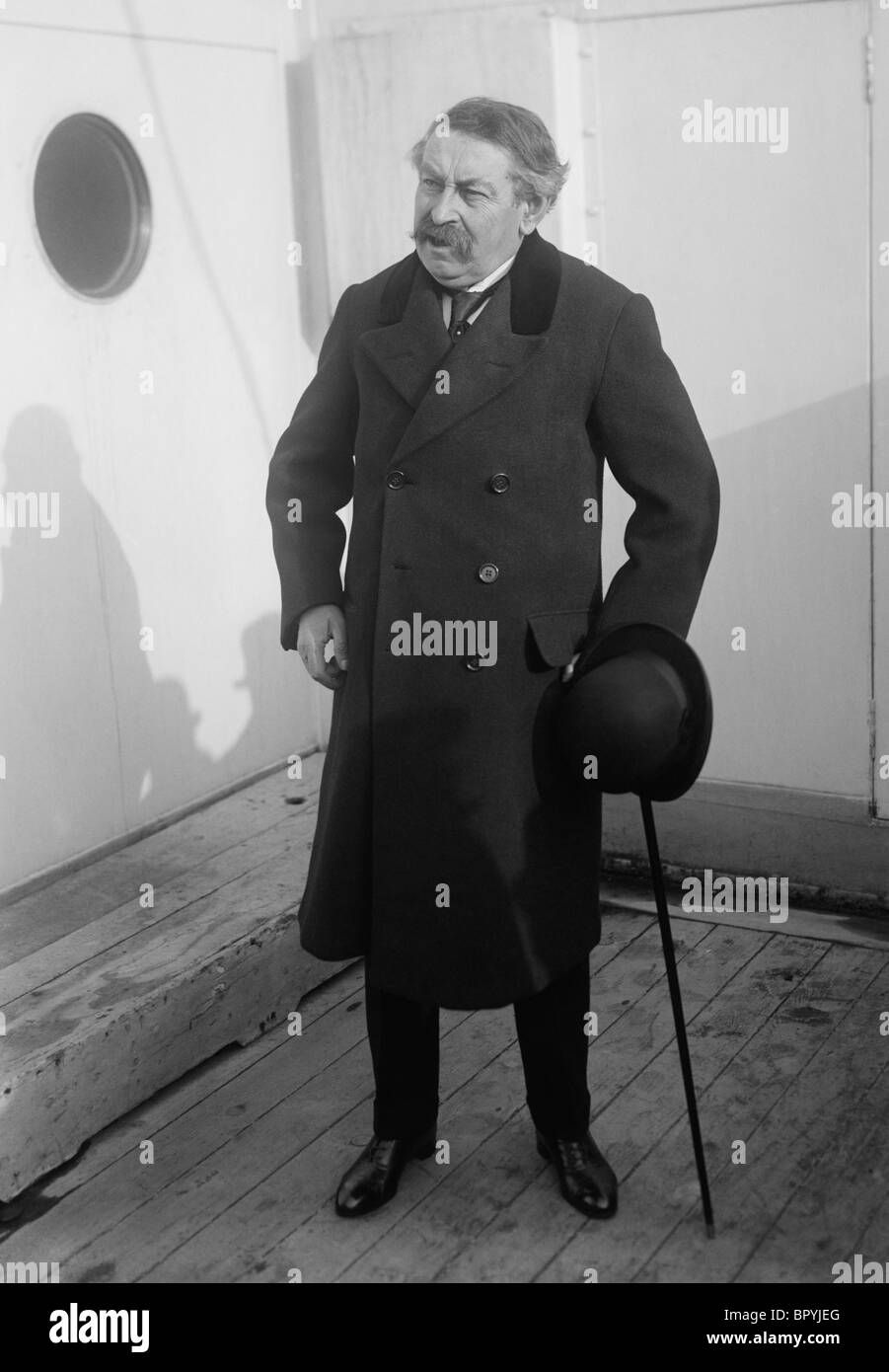 Vintage photo c1920s of Aristide Briand (1862 - 1932) - Prime Minister of France on several occasions between 1909 and 1929. Stock Photo