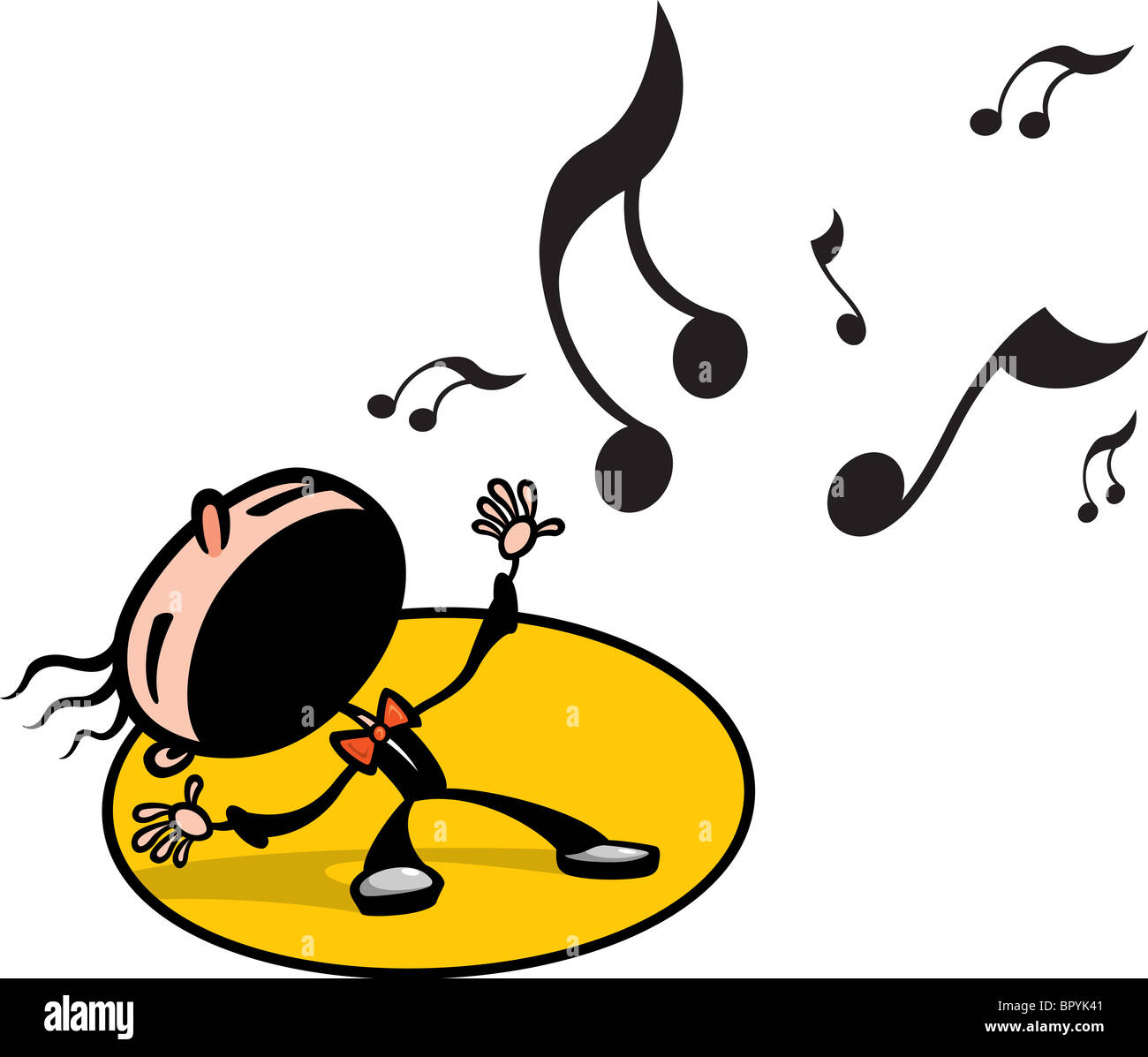 a-man-singing-stock-photo-alamy
