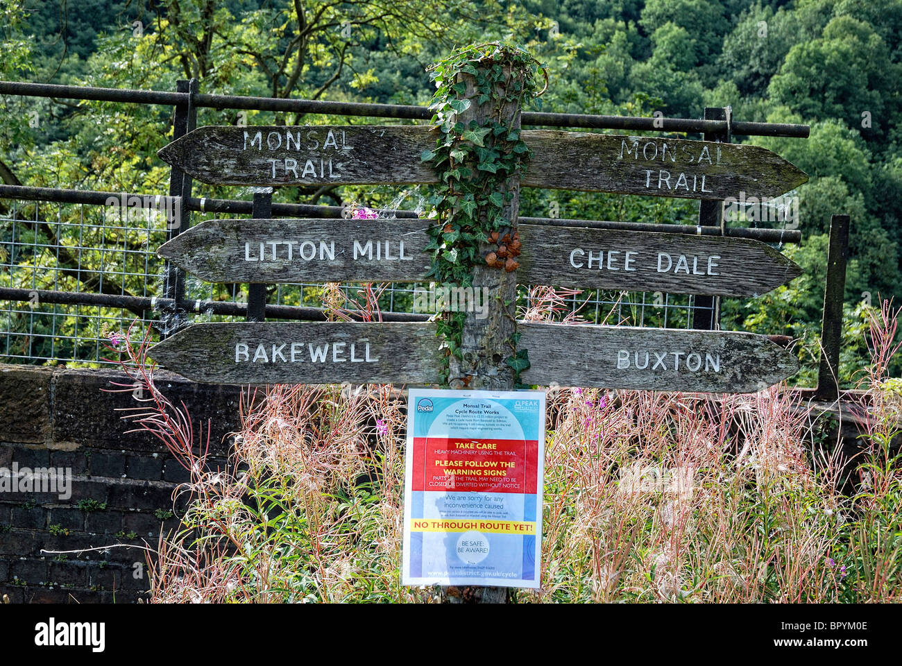 millers dale Derbyshire england UK Stock Photo Alamy