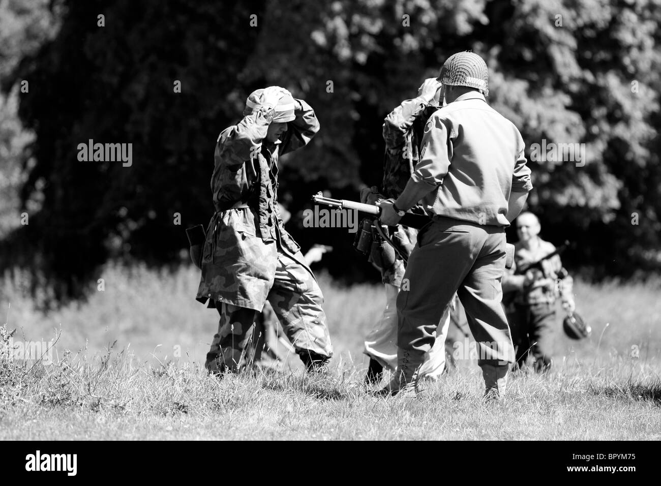 Waffen ss soldiers ww2 Black and White Stock Photos & Images - Alamy