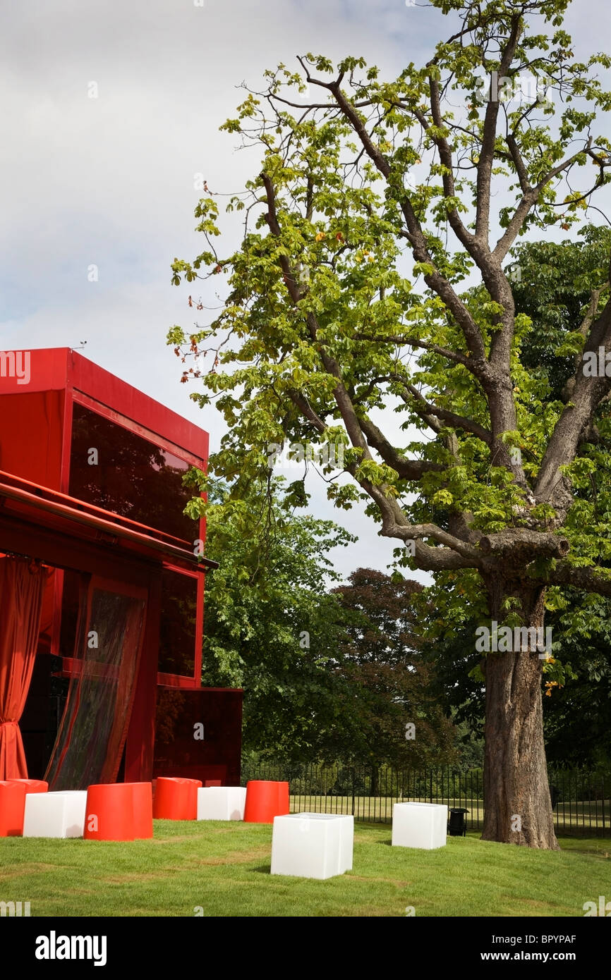 Serpentine Gallery Pavilion 2010, Kensington Gardens, London. Stock Photo