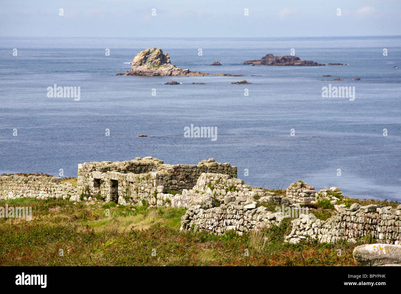 The Uninhabited Isle of Samson the Isles of Scilly Stock Photo Alamy