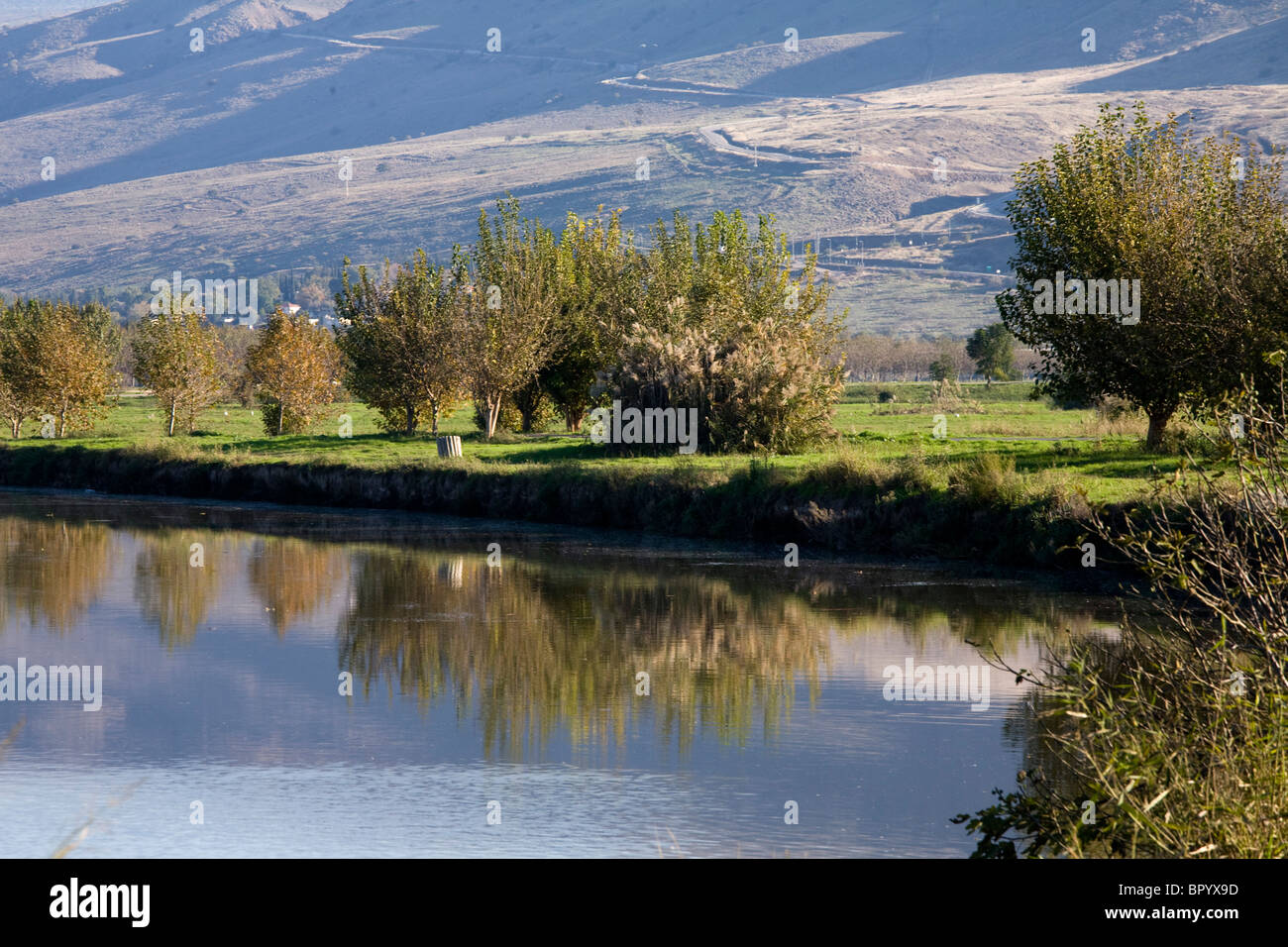 Photograph of the landscape of the Upper Galilee Stock Photo