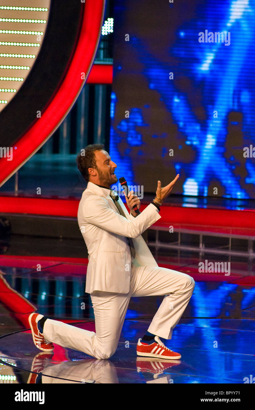 Francesco Facchinetti, X-Factor, Milan, Italy Stock Photo