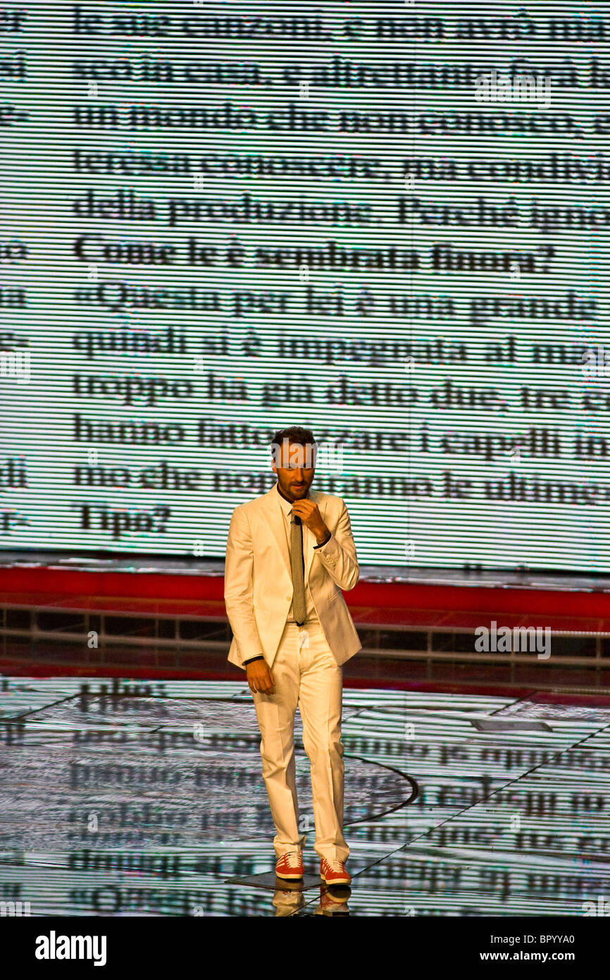 Francesco Facchinetti, X-Factor, Milan, Italy Stock Photo