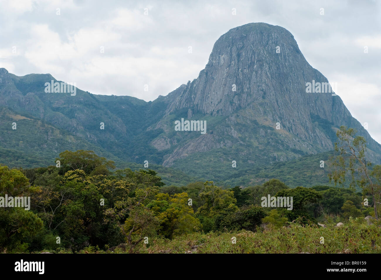 Mchese mountain, Mulanje Massif, Malawi Stock Photo