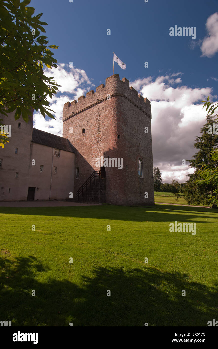 Drum Castle, Drumoak, Aberdeenshire, Scotland Stock Photo Alamy