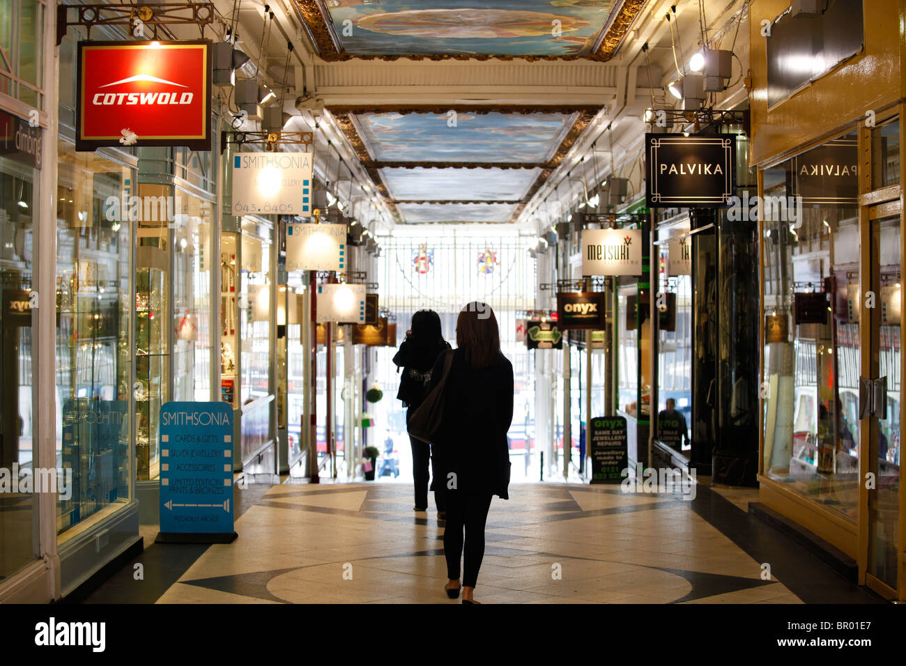 Piccadilly Arcade, shopping arcade, Birmingham, West Midlands, England, UK Stock Photo Alamy