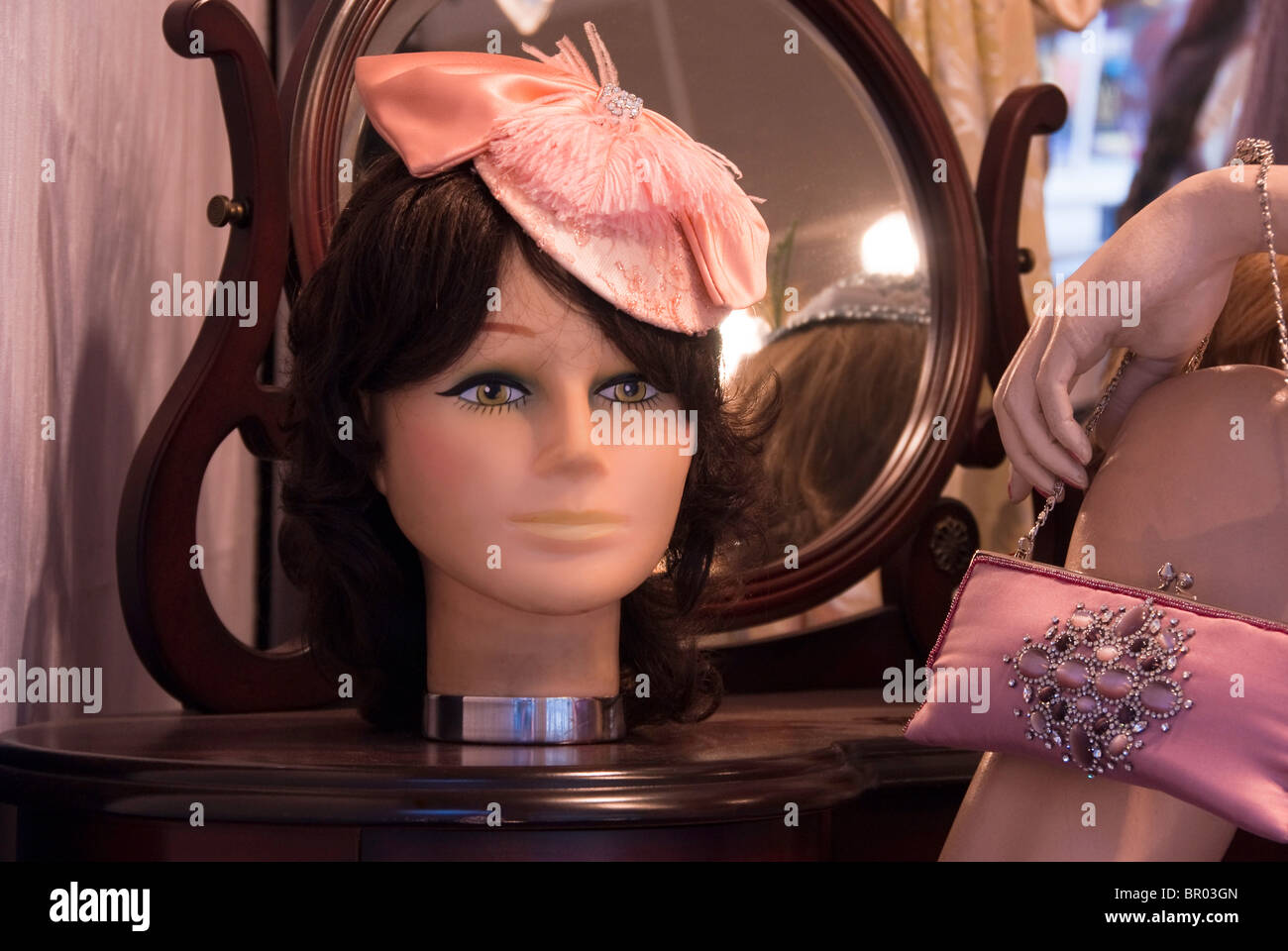 Mannequin in historic French Quarter in New Orleans, Louisiana, USA