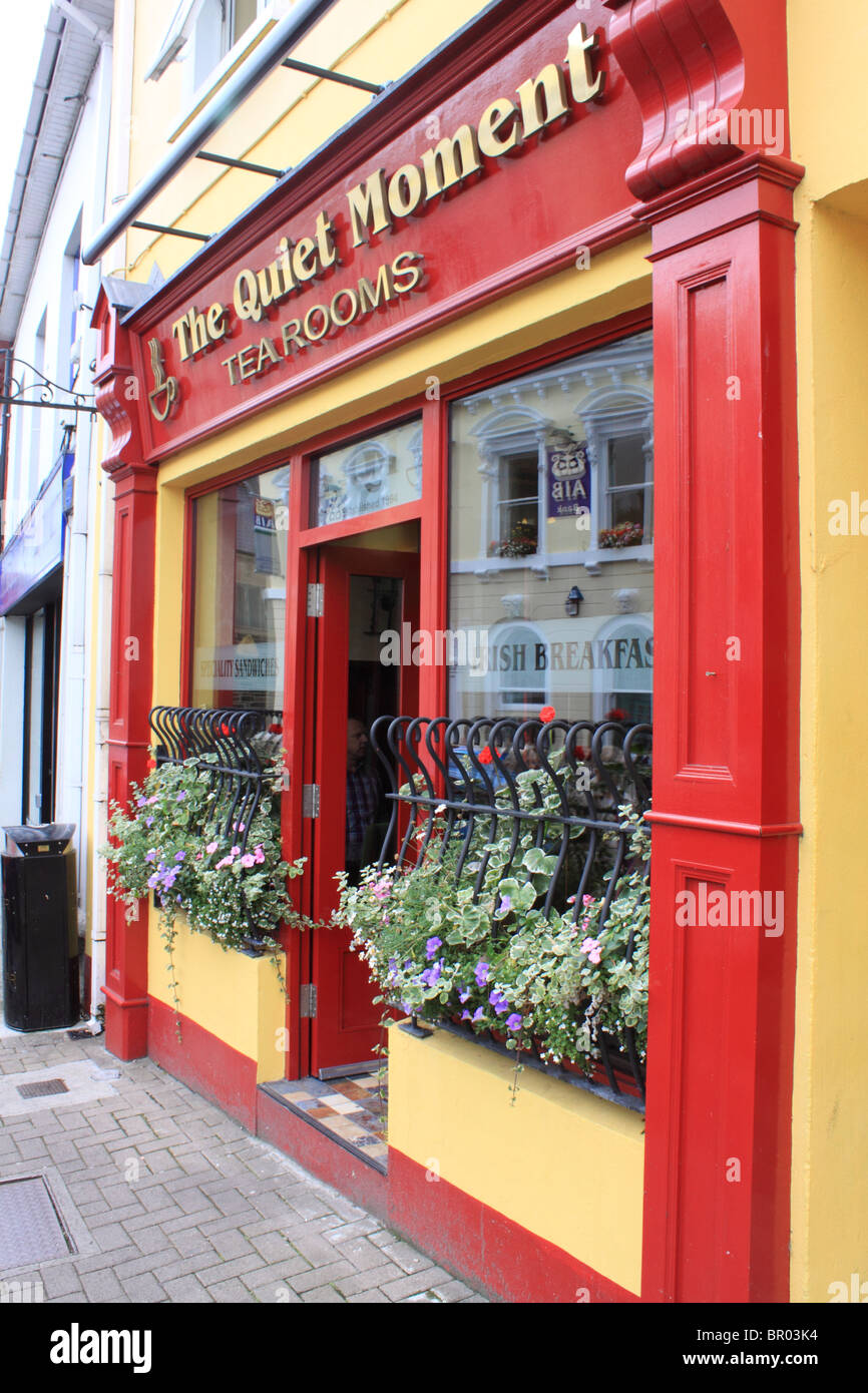 Tea Rooms in Letterkenny, County Donegal, Ireland Stock Photo Alamy