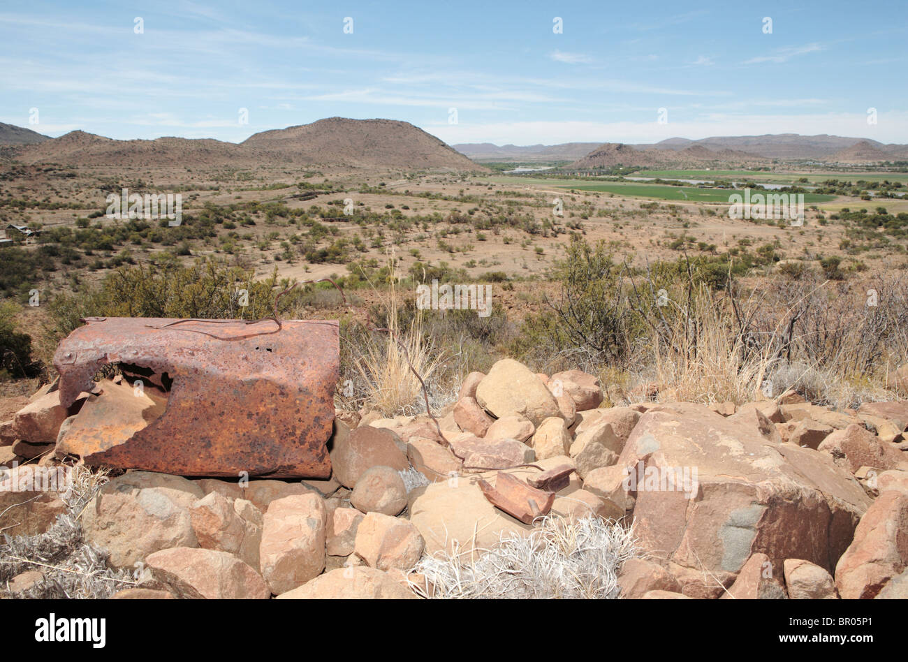 View of Norvalspont Orange River South Africa Stock Photo Alamy