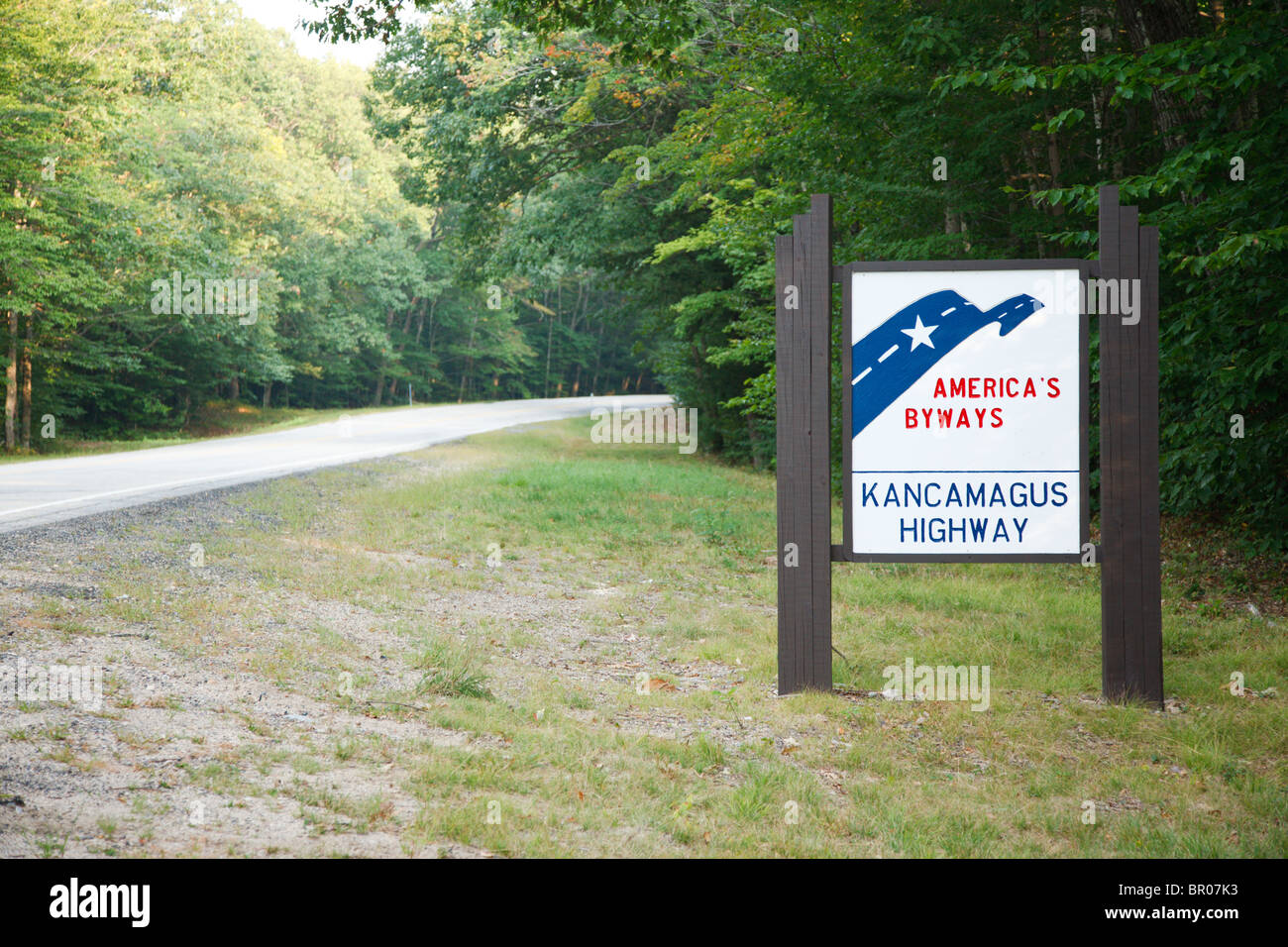Kancamagus Highway (route 112), which is one of New England's scenic