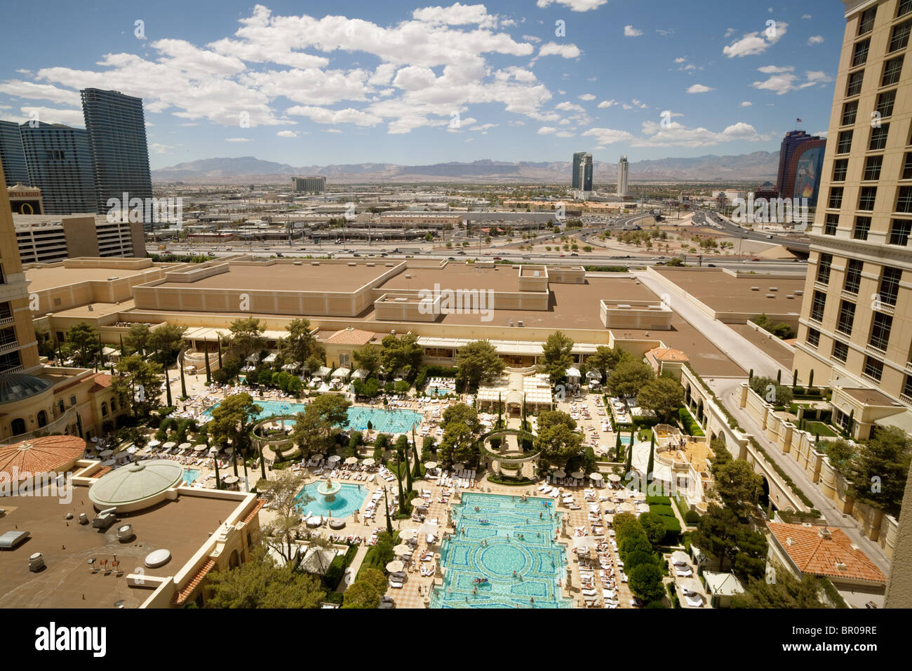 Bellagio hotel casino aerial view hi-res stock photography and images -  Alamy