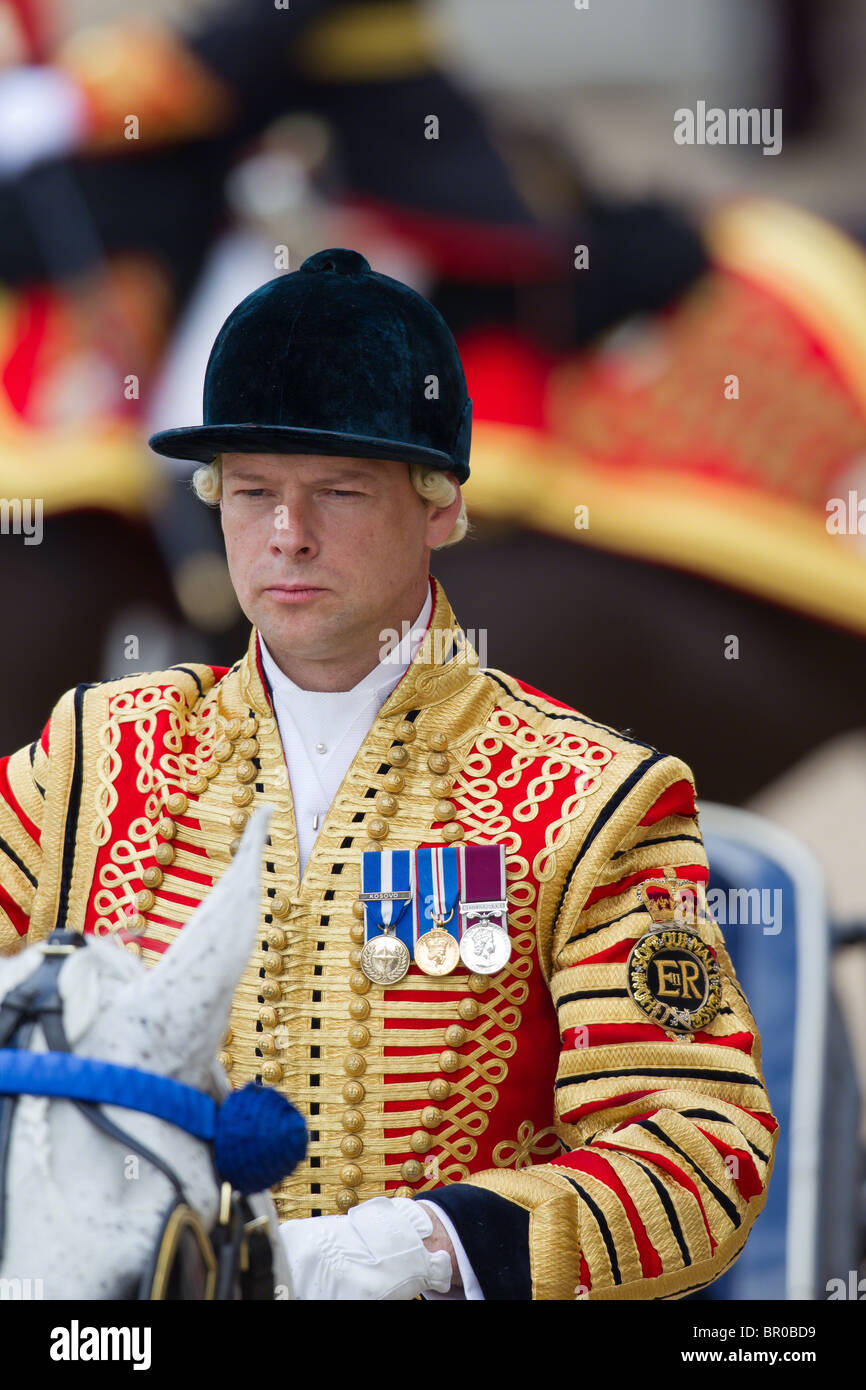 Jack Hargreaves, Head Coachman. driving the Ivory Mounted Phaeton. 'Trooping the Colour' 2010 Stock Photo